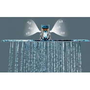 Верхний душ Lemark 320x200 мм LM9485S, полированная сталь - фото 2