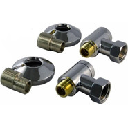 Комплект углов Тругор для полотенцесушителя 3/4x1/2 (00-00027519) - фото 