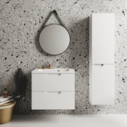 Пенал подвесной Ravak Classic II 40 см X000001474 R, белый - фото 3