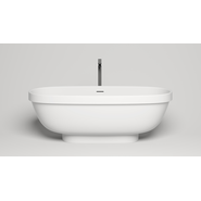 Ванна каменная Salini Greca 180x80 см 103121M (S-Stone) матовая - фото 