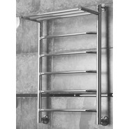 Полотенцесушитель водяной Тругор Браво НК1 с полкой П6 400x800 мм 00-00021813 - фото 2