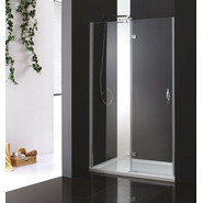 Душевая дверь Cezares 90 см BERGAMO-W-B-12-90-P-Cr-L, хром/матовое - фото 