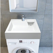 Раковина над стиральной машиной Azario Slim 60 см CS00078302 - фото 3