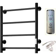 Полотенцесушитель электрический Тругор Пэк сп 1 ВГП П4 500х600 мм, чёрный (возможность скрытого подключения) 00-00036007 - фото 