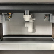 Тумба подвесная с раковиной Comforty Лиссабон 95 см L, дуб тёмный - фото 6