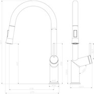 Смеситель для кухни Lemark Minima LM3805C - фото 2