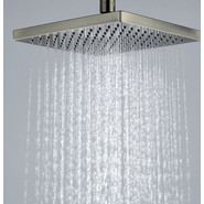 Верхний душ WasserKraft 200x200 мм A140, светлая бронза - фото 2