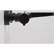 Смеситель для ванны с термостатом WasserKraft Elbe 7411 Thermo, черный - фото 5