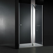 Душевая дверь Cezares 100 см ELENA-W-B-12-100-P-Cr-R, хром/матовое - фото 
