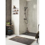 Мраморный поддон Jacob Delafon Tolbiac 140х90 см E6D333RU-NGM, черный матовый - фото 3