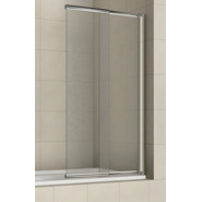 Шторка для ванны Azario Merrit 100х140 см AZ-NF6122 1000 silver, хром/прозрачное - фото 2