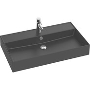 Раковина подвесная Jacob Delafon Vivienne 80 см EXBI112-NGM, черный матовый - фото 