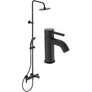 Промо-набор Ideal Standard IdealRain BL749S4, черный матовый - фото 