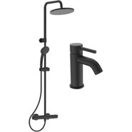 Промо-набор Ideal Standard IdealRain BL7546S2, черный матовый - фото 