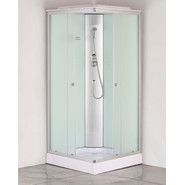 Душевая кабина Loranto CS-6491F(CS-8072) 90х90 см, хром/матовое - фото 2