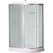 Душевая кабина Loranto 120х80 см CS-66121L F 120, хром/матовое - фото 