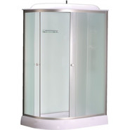 Душевая кабина Loranto 120х80 см CS-66121R F 120, хром/матовое - фото 