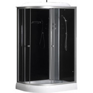 Душевая кабина Loranto 120х80 см CS-66121R G 120, хром/прозрачное - фото 