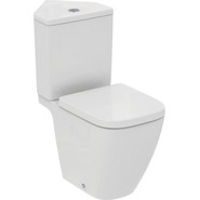 Унитаз-компакт угловой безободковый Ideal Standard i.Life S T459601 - фото 