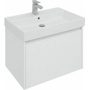 Тумба подвесная с раковиной Aquanet Nova Lite 75 см 242275 (1 ящик) белый - фото 