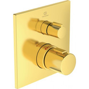 Смеситель для душа с термостатом Ideal Standard Ceratherm C100 A6956A2, шлифованное золото - фото 