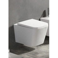 Инсталляция с подвесным унитазом комплект: Grohe Rapid SL 38772001 с подвесным безободковым унитазом Azario Nova AZ2216 сиденье микролифт, крепление, кнопка смыва хром - фото 3