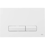 Кнопка смыва Oli Glam (механическая) 139184, белый - фото 