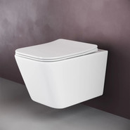 Инсталляция с подвесным унитазом Ceramicanova Metric Rimless CN3007_1002W_1000 - фото 4