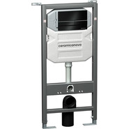 Инсталляция с подвесным унитазом Ceramicanova Forma Rimless CN3009_1002B_1000 - фото 2