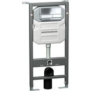 Инсталляция с подвесным унитазом Ceramicanova Forma Rimless CN3009_1002CH_1000 - фото 2