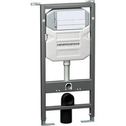 Инсталляция с подвесным унитазом Ceramicanova Forma Rimless CN3009_1002W_1000 - фото 5