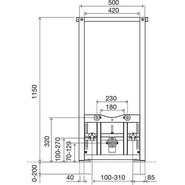 Инсталляция для биде Oli Sanitarblock 136078 - фото 3