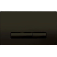 Кнопка смыва Oli Glam (механическая) 139187, черный матовый - фото 