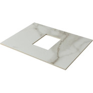 Тумба подвесная со столешницей Aquanet Nova Lite 60 см 249512 (2 ящика) дуб рустикальный, Цвет фасада: тёмное дерево - фото 2