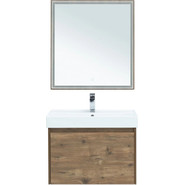 Зеркало Aquanet Nova Lite 75 см 249513, дуб рустикальный - фото 5