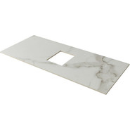 Тумба подвесная со столешницей Aquanet Nova Lite 100 см 242582 (2 ящика) дуб рошелье, Цвет фасада: дуб рошелье - фото 2