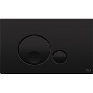 Кнопка смыва Oli Globe (механическая) 152952, черный матовый - фото 