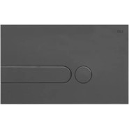 Кнопка смыва Oli I-Plate (механическая) 670005, черный матовый - фото 