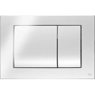 Кнопка смыва Oli Metal dual (механическая) 656004, хром глянцевый - фото 