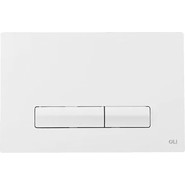 Кнопка смыва Oli Glam OLIpure (механическая) 139178, белый - фото 