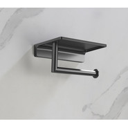 Держатель для туалетной бумаги Timo Selene 13043/18, чёрное золото - фото 4