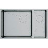 Мойка кухонная Omoikiri Taki 69-2-U/IF SIDE IN-L (4997049) 1,2 мм, нержавеющая сталь, Цвет производителя: нержавеющая сталь - фото 