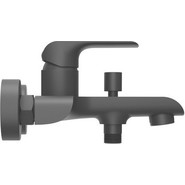 Смеситель для ванны Ravak Flat - FL 022.20/150 X070175, чёрный матовый - фото 2