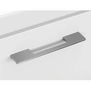 Тумба подвесная с раковиной Cersanit Lara 60 см 64133, 2 ящика, белый - фото 4