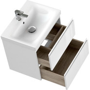 Тумба подвесная с раковиной Cersanit Moduo 60 см 64140, белый - фото 6