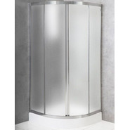 Душевое ограждение BelBagno 90x90 см DUE-R-2-90-P-Cr, хром/матовое - фото 