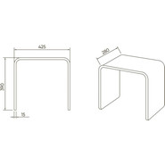 Стул для душевых кабин Veconi ST-AC-1T - фото 4
