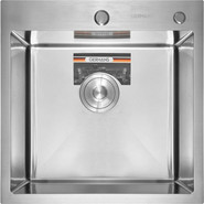 Кухонная мойка Gerhans K35050 1 мм, нержавеющая сталь, Цвет производителя: нержавеющая сталь - фото 2