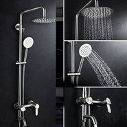 Душевая стойка Mixxus Nox SS0038, нержавеющая сталь - фото 2