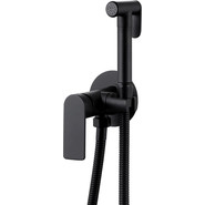 Набор для гигиенического душа Abber Weiss Insel AF8025B, черный матовый - фото 